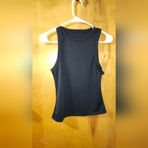 SHEIN Black Sleeveless Tank Top